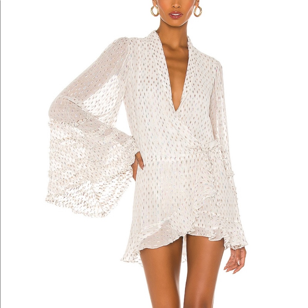Lurex mini dress